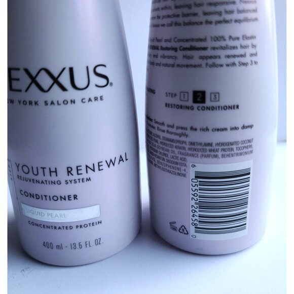 NEXXUS Youth Renewal Rejuvenating System Conditioner 2 Pk 13.5 oz Liquid Pearl - Picture 3 of 5